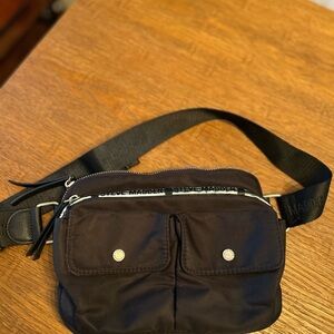 Steve Madden Black Belt Bag